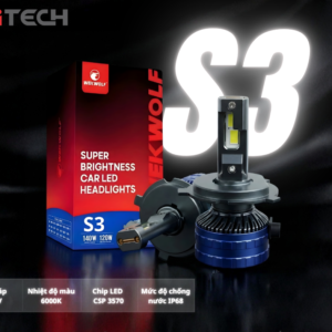 Độ Đèn LED Tăng Sáng S3 Chính Hãng WEKWOLF Tại Phủ Lý Hà Nam