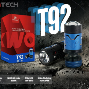 Lắp Đặt Đèn Bi Cầu Mini WEKWOLF T92 Pro Tại Hà Nam auto- Phủ Lý Hà Nam Chính Hãng